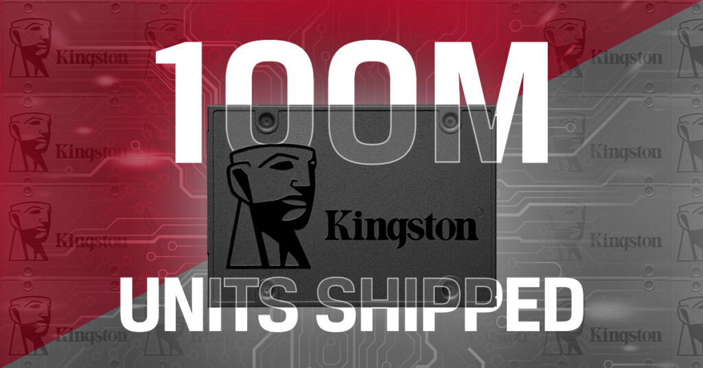 Kingston marchează un prag important: peste 100 de milioane de SSD-uri SATA A400 livrate la nivel global