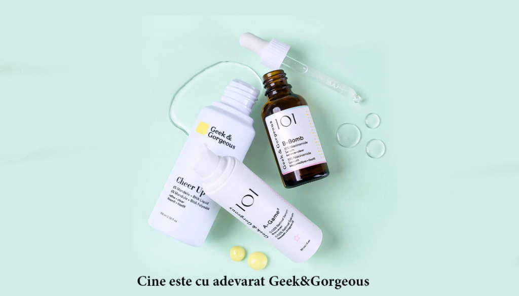 Geek & Gorgeous NU este un brand coreean. De unde apare confuzia?